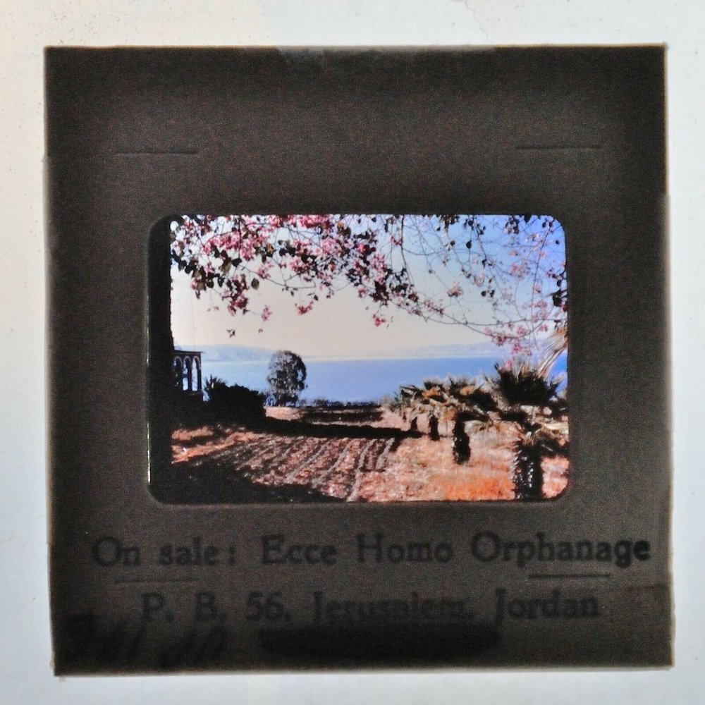 Ecce Homo Orphanage 35mm Slides Qty: (12) Jerusalem Vintage Jordan Isreal